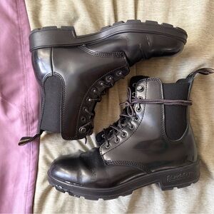 Blundstone Gore Combat Boots Leather men’s 6.5 women’s 8/8.5